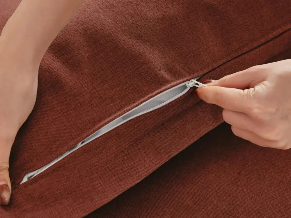 Lifely Modular 6 Seater U-Sectional - Rust