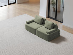 Sleeper Sofa / 2.5-Seater 2.03m / Sage Green