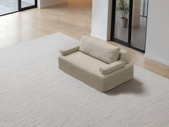 Sleeper Sofa / 2-Seater 1.54m / Cream