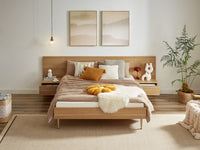 Eve Bed with 2 Bedside Tables Set