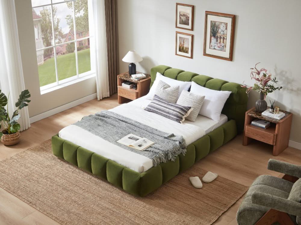 Jose Bed Frame - Green