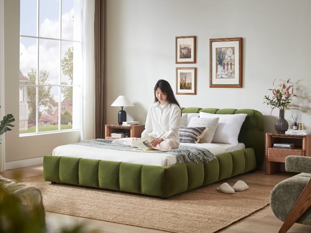 Jose Bed Frame - Green