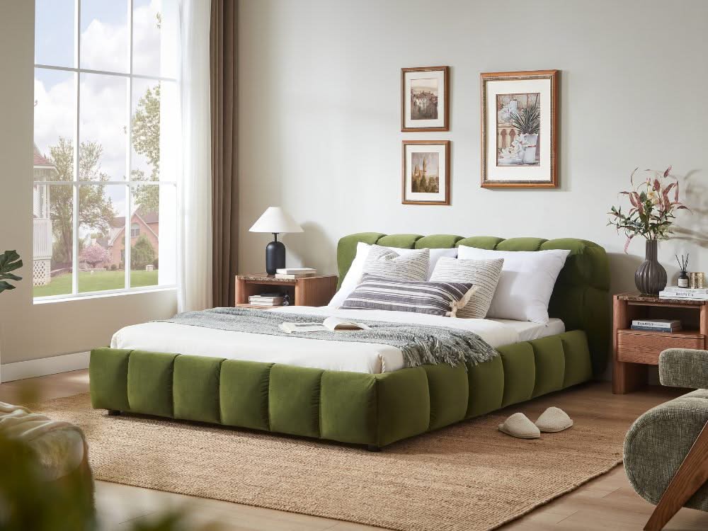 Jose Bed Frame - Green