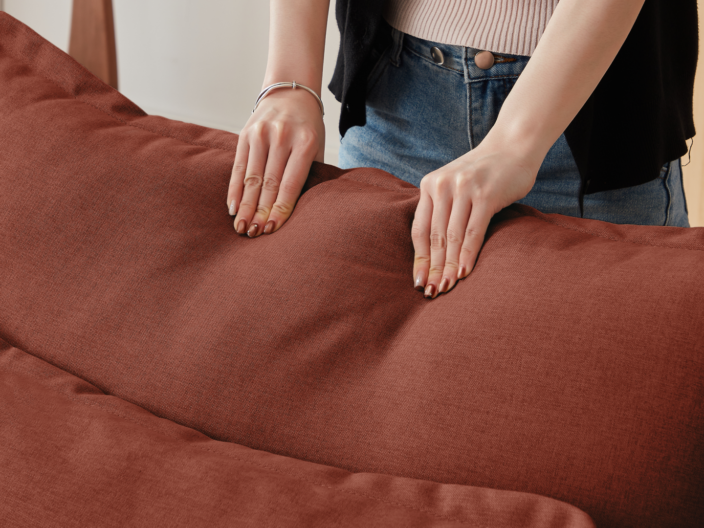 Lifely Modular Washable Armchair + Ottoman (Copy) – [[product type]] in [[collections]] style | Affordable Furniture by Lifely