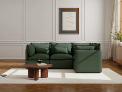 4 Seater / Corner / Dark Green