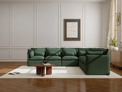 7 Seater / Corner / Dark Green