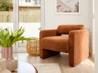 Lorraine Armchair - Brown
