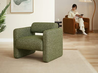 Lorraine Armchair - Olive Green