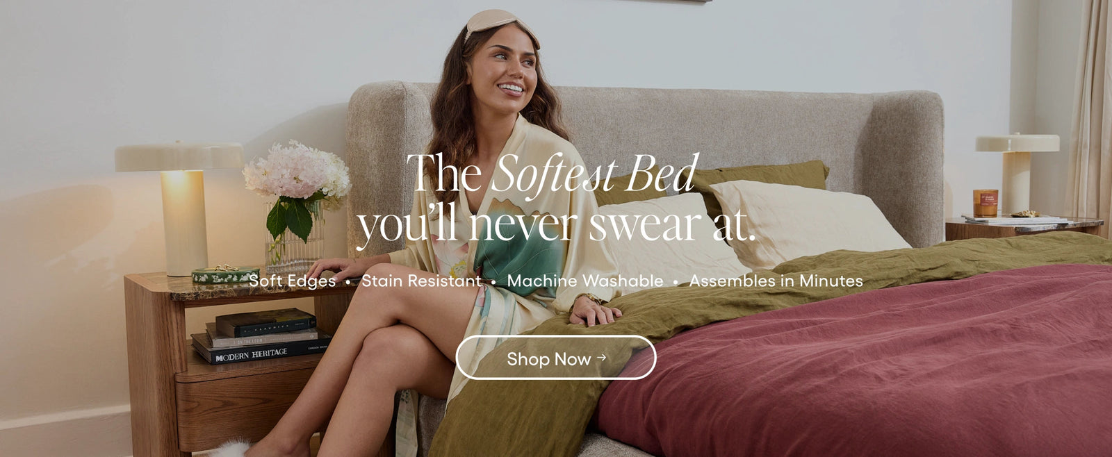 Cocoon Bed Banner Desktop